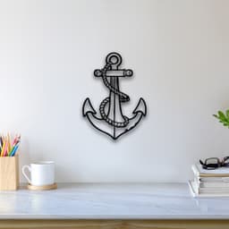 Anchor Wall Art 3d model