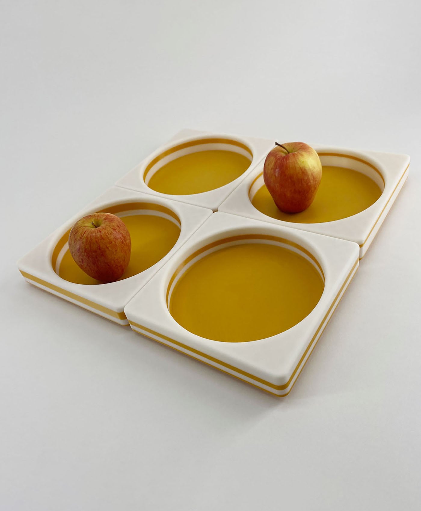Fruit Bowl Modular Centerpiece Table Organizer 3d model