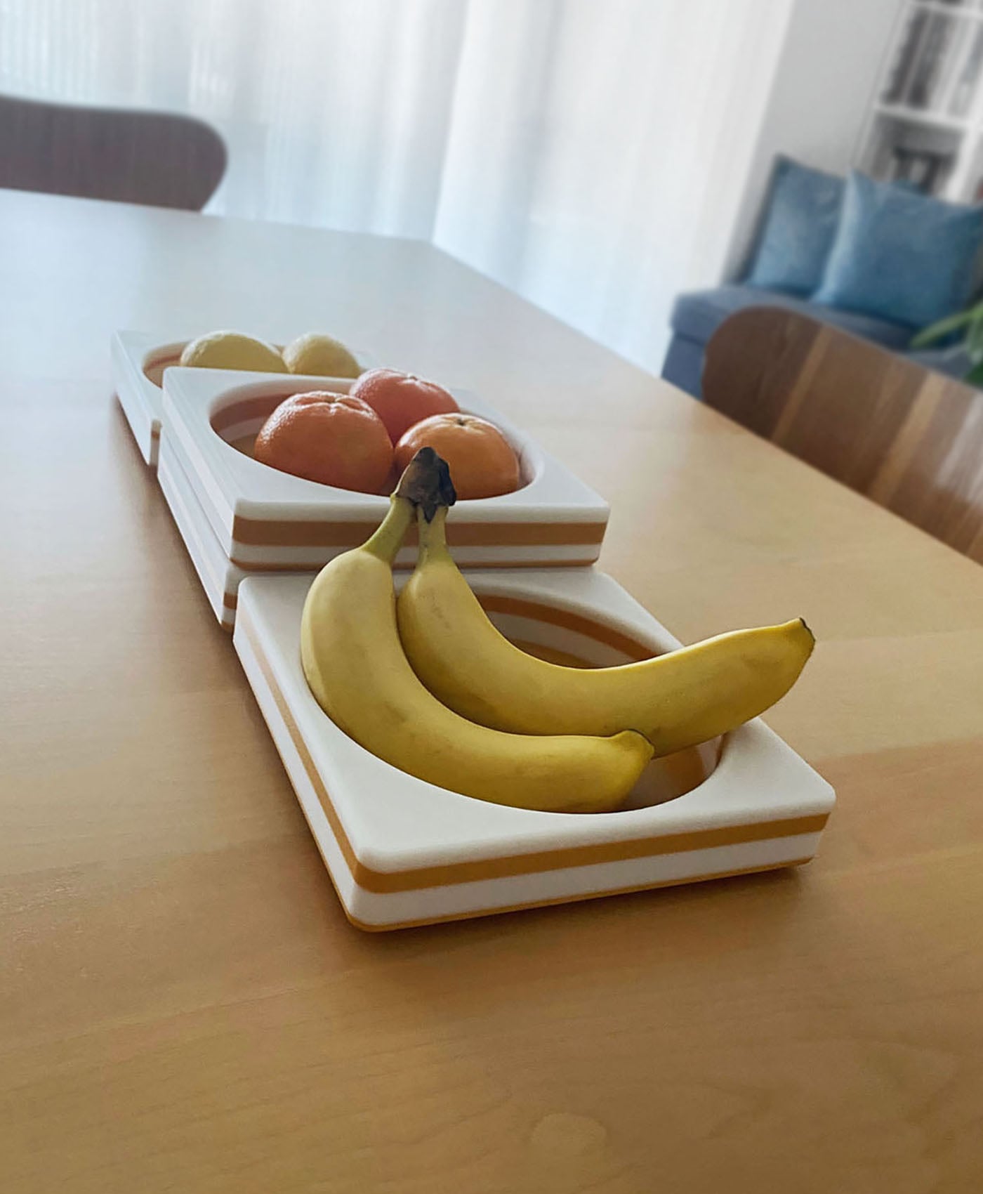 Fruit Bowl Modular Centerpiece Table Organizer 3d model