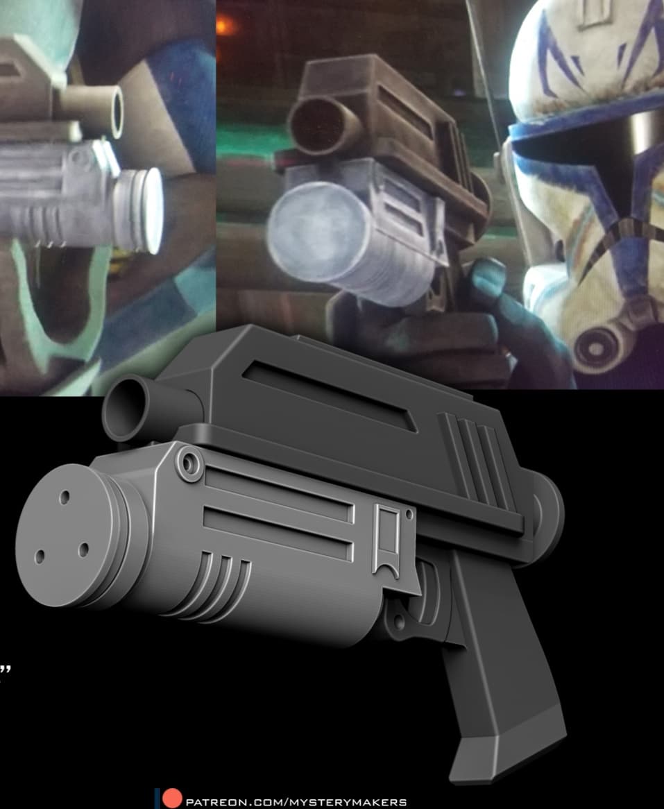 DC 17 - animated version with grappler 3d model