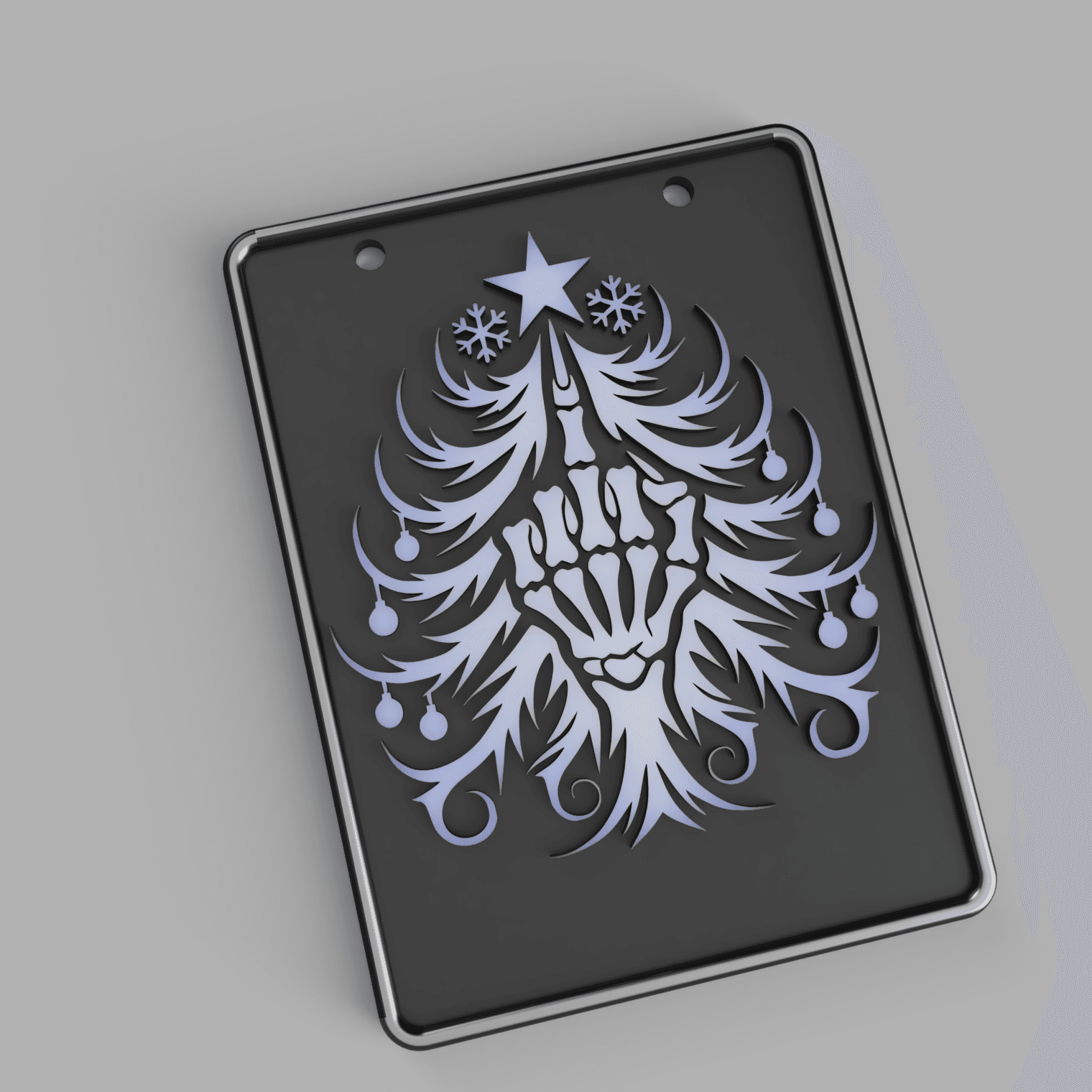 Festive Finger 3d model