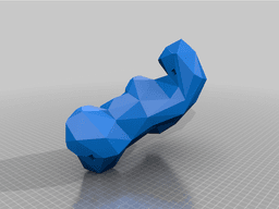 Red bull sculpture 3d model