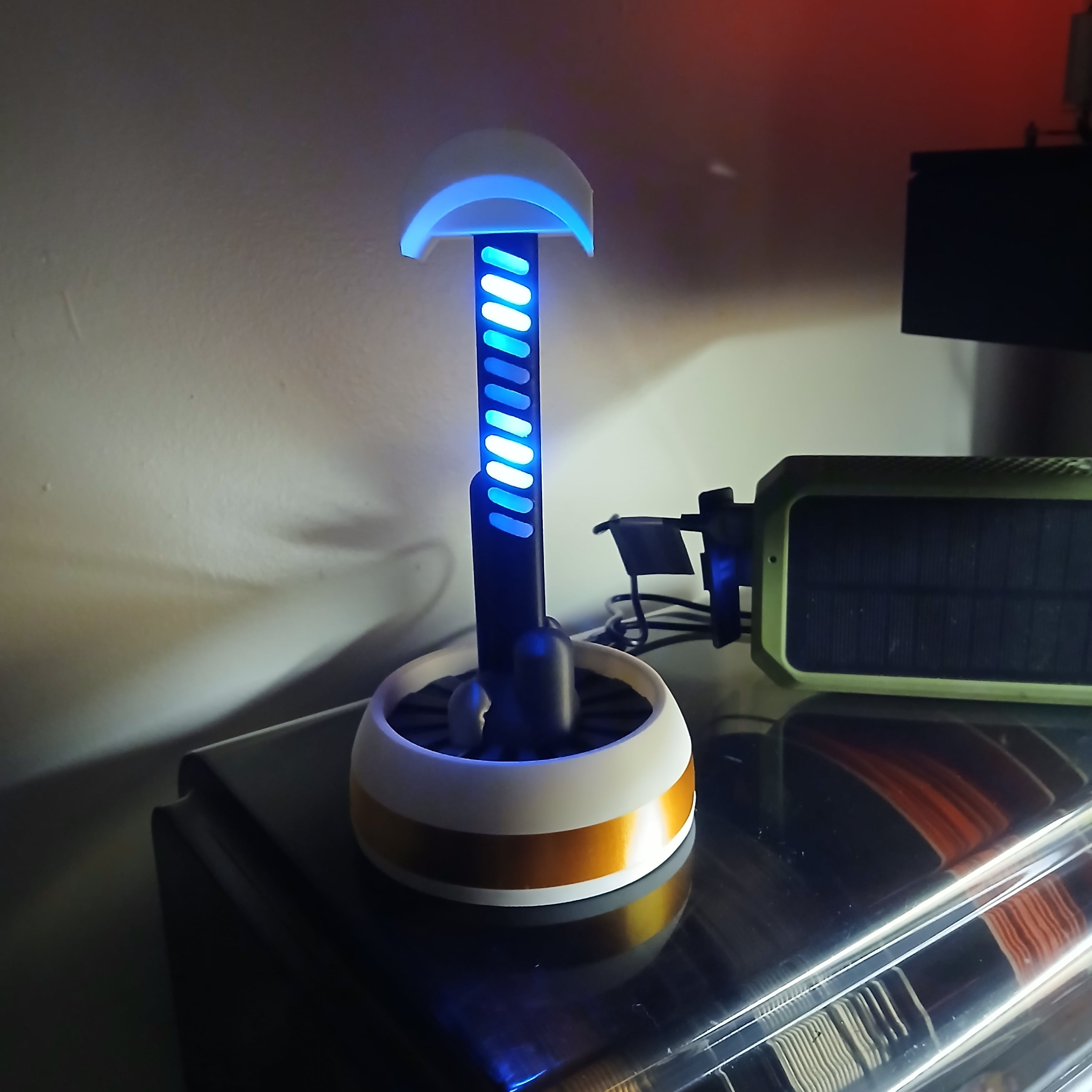 Fallout Institute Headphone Stand 3d model