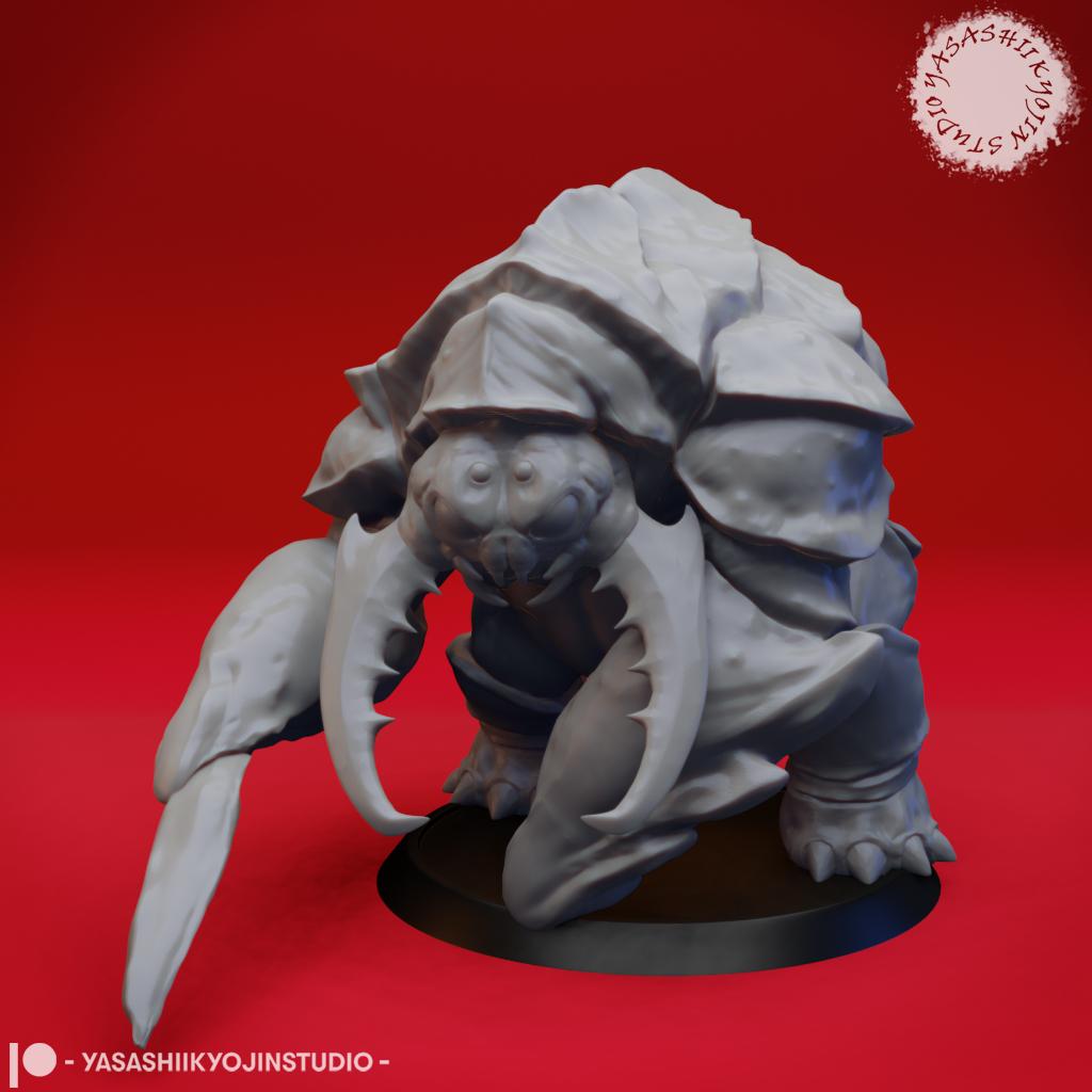 Umber Hulk - Tabletop Miniature (Pre-Supported) 3d model