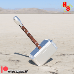Mjolnir Full Prop 3d model