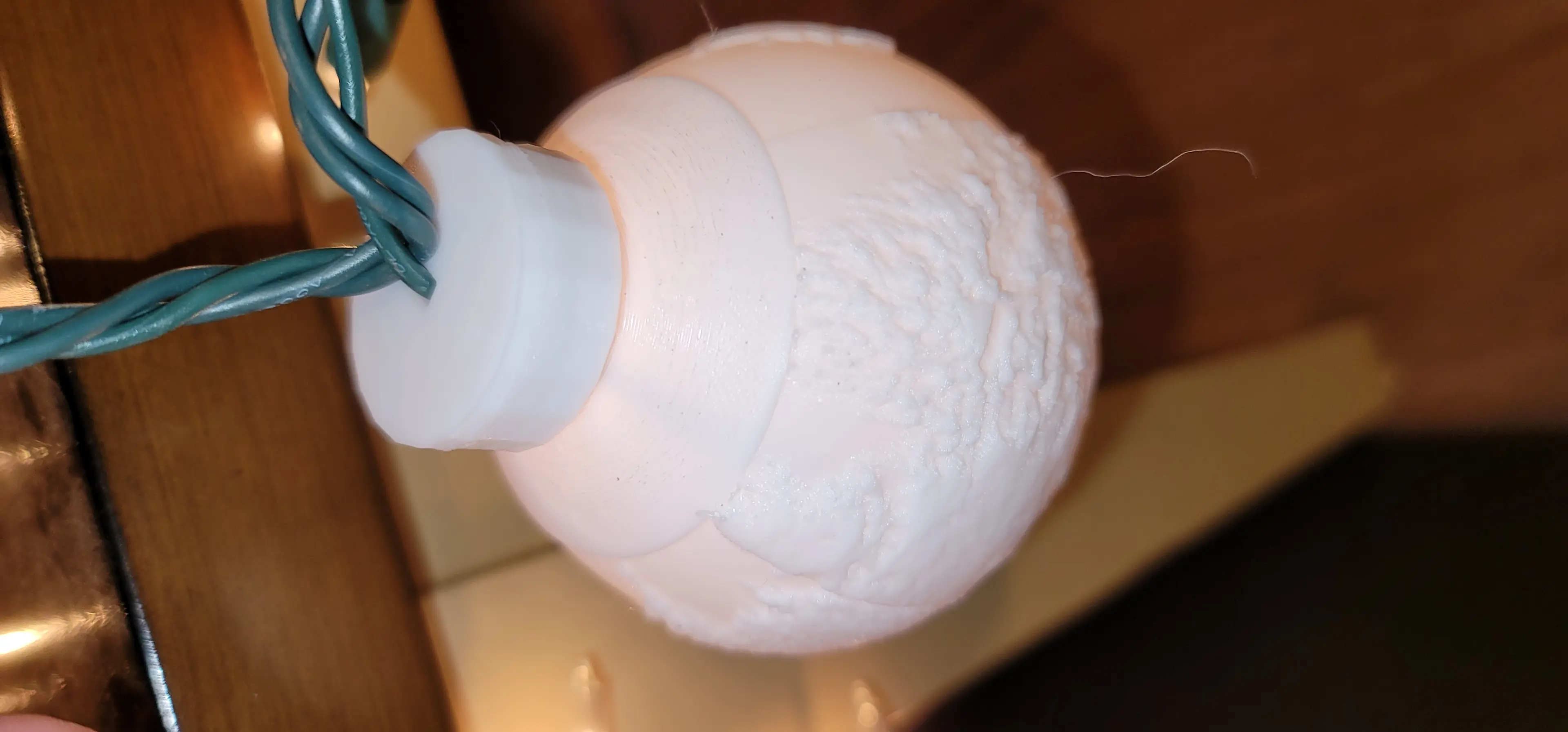 ornament string light clip.stl 3d model
