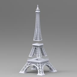 Eiffel Tower 3D Printable model 3d model