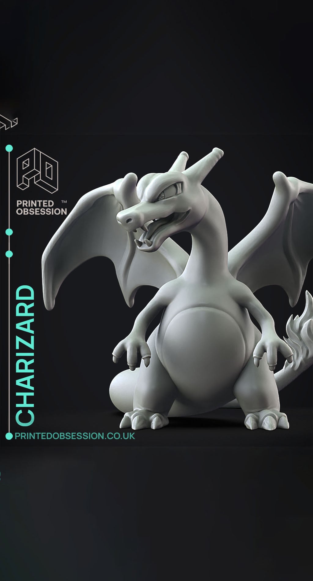 Charizard - Pokemon - Fan Art 3d model