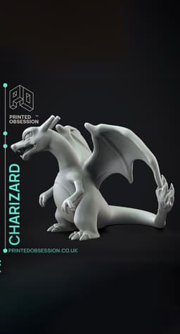 Charizard - Pokemon - Fan Art 3d model