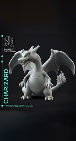 Charizard - Pokemon - Fan Art 3d model