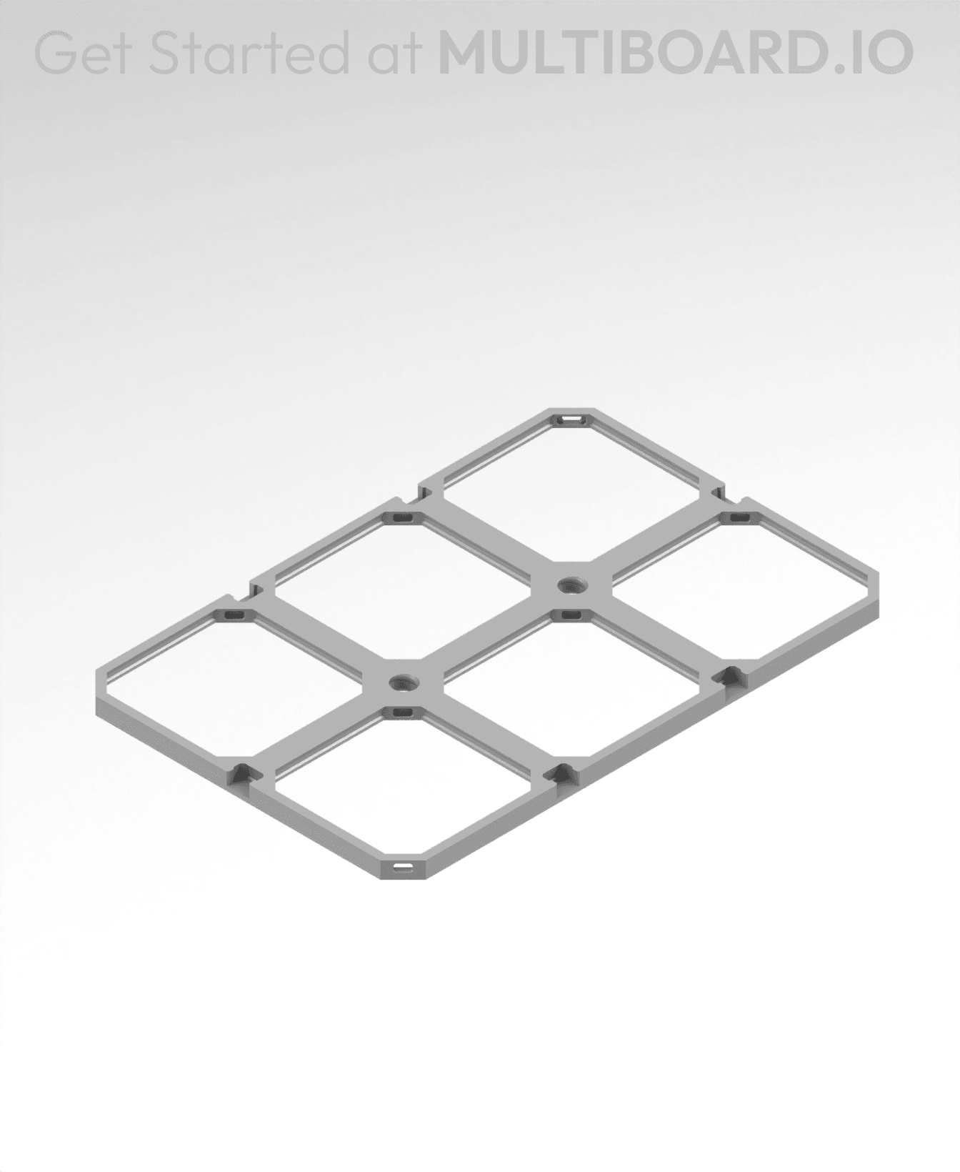 Legacy Multibin Panels 3d model