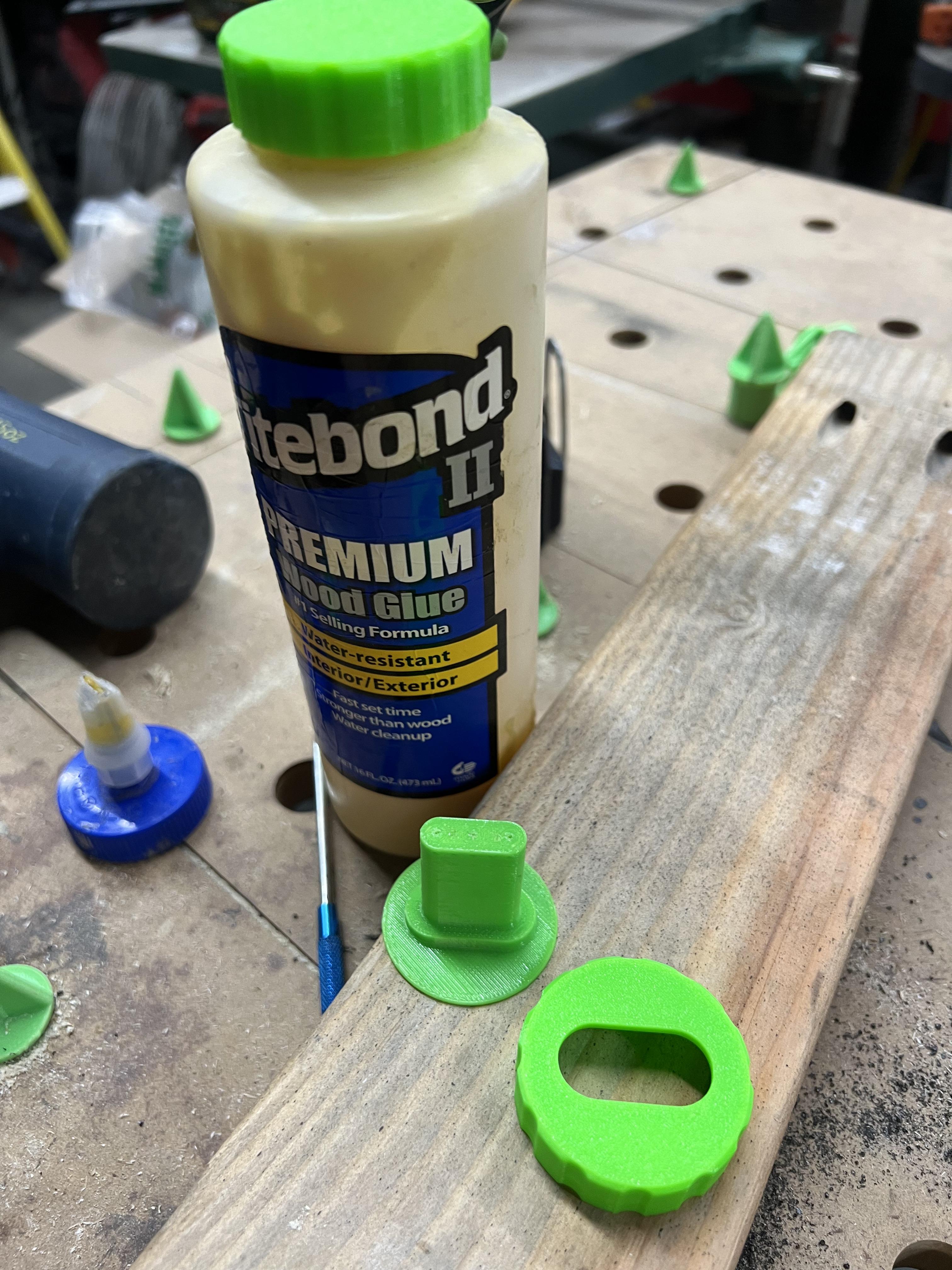 Festool Domino DF 500 & DF 700 XL Glue Nozzles for Titebond Bottle  3d model