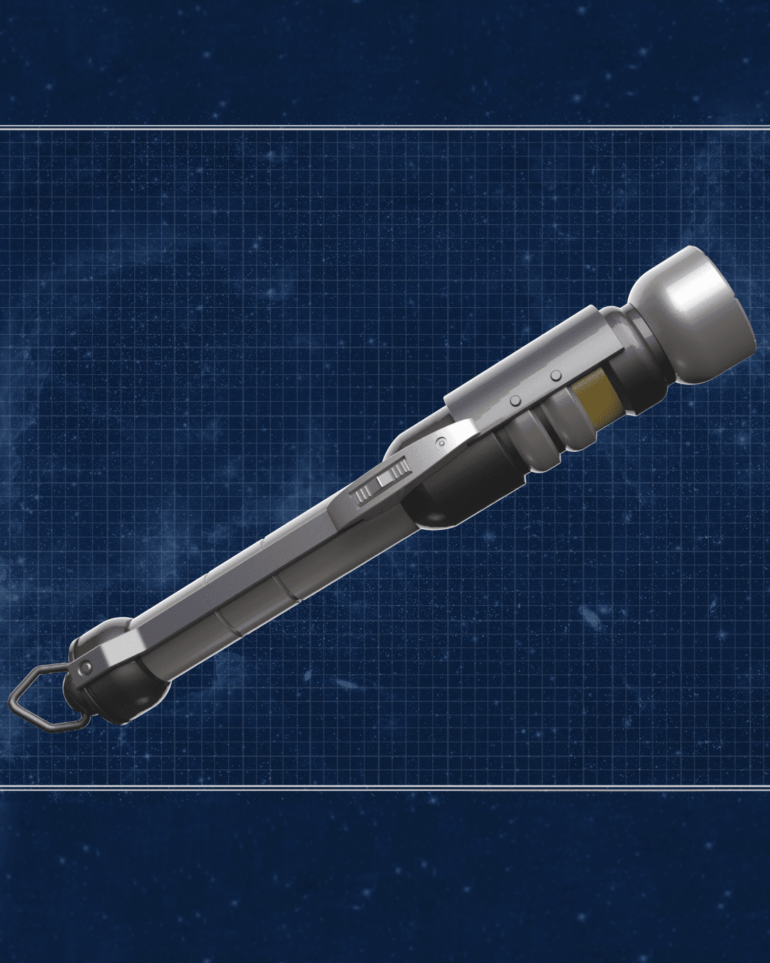 Qu Rahn's Lightsaber - Star Wars 3d model
