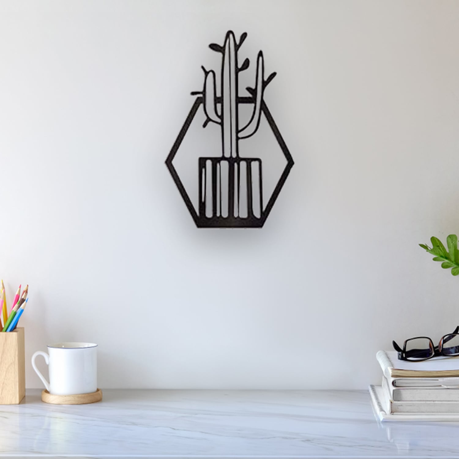 Cactus Wall Art 3d model