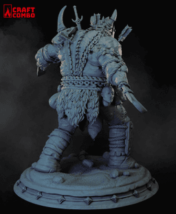 Ogre - D&D Miniature 3d model
