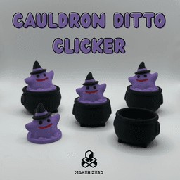 Cauldron Ditto Clicker 3d model