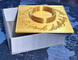 One Ring to Rule Them All Gift Box 3d model