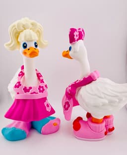 Mother's Day Goose Gear Outfit for Porch Goose 3d model
