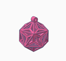 Keychain model 1 3d model