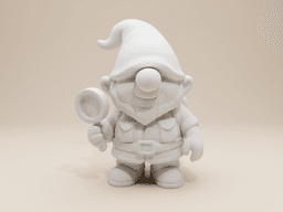 Chubby Garden Gnome Collection – 5 Adorable 3D Printable Characters 3d model
