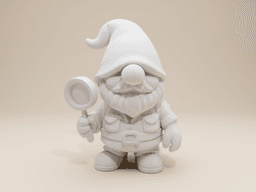Chubby Garden Gnome Collection – 5 Adorable 3D Printable Characters 3d model