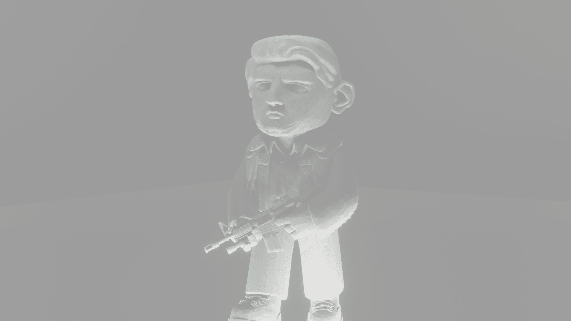 Chibi Joel 3d model