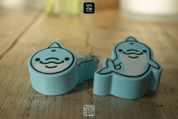Dolphin Mechanical Keycap Clicker 3d model