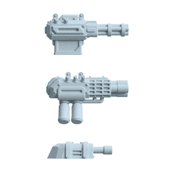 1:64 Scale 3D Printable Post-Apocalyptic Car Kitbashing Tabletop Bits 3d model