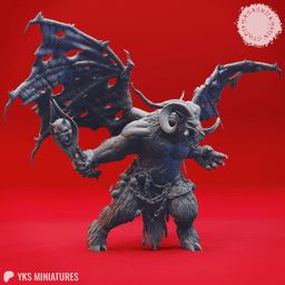 Orcus - The Demon Prince of Undeath - Tabletop Miniature (Pre-Supported) 3d model