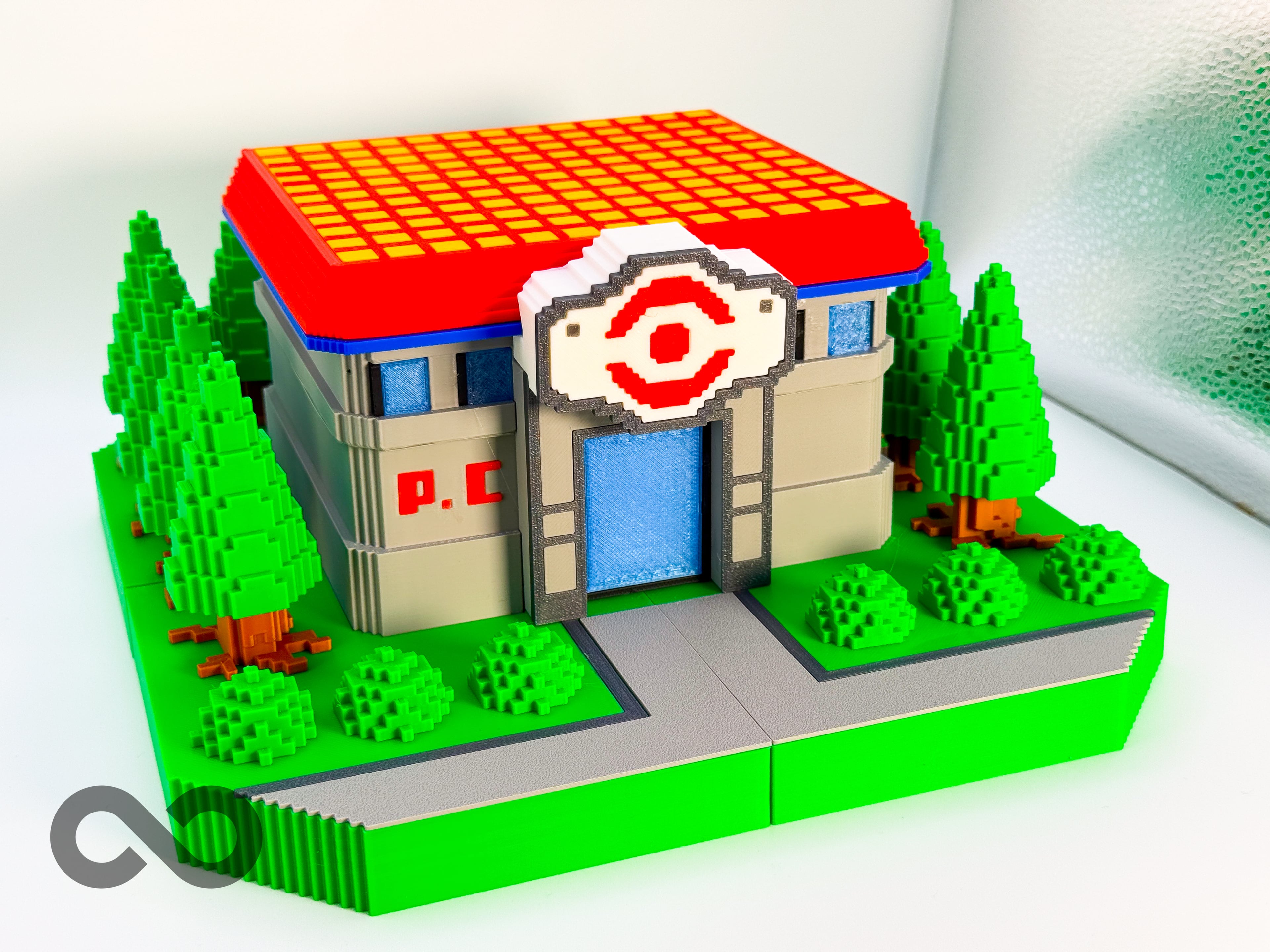 Pokemon Centre Smaller Final.3mf 3d model