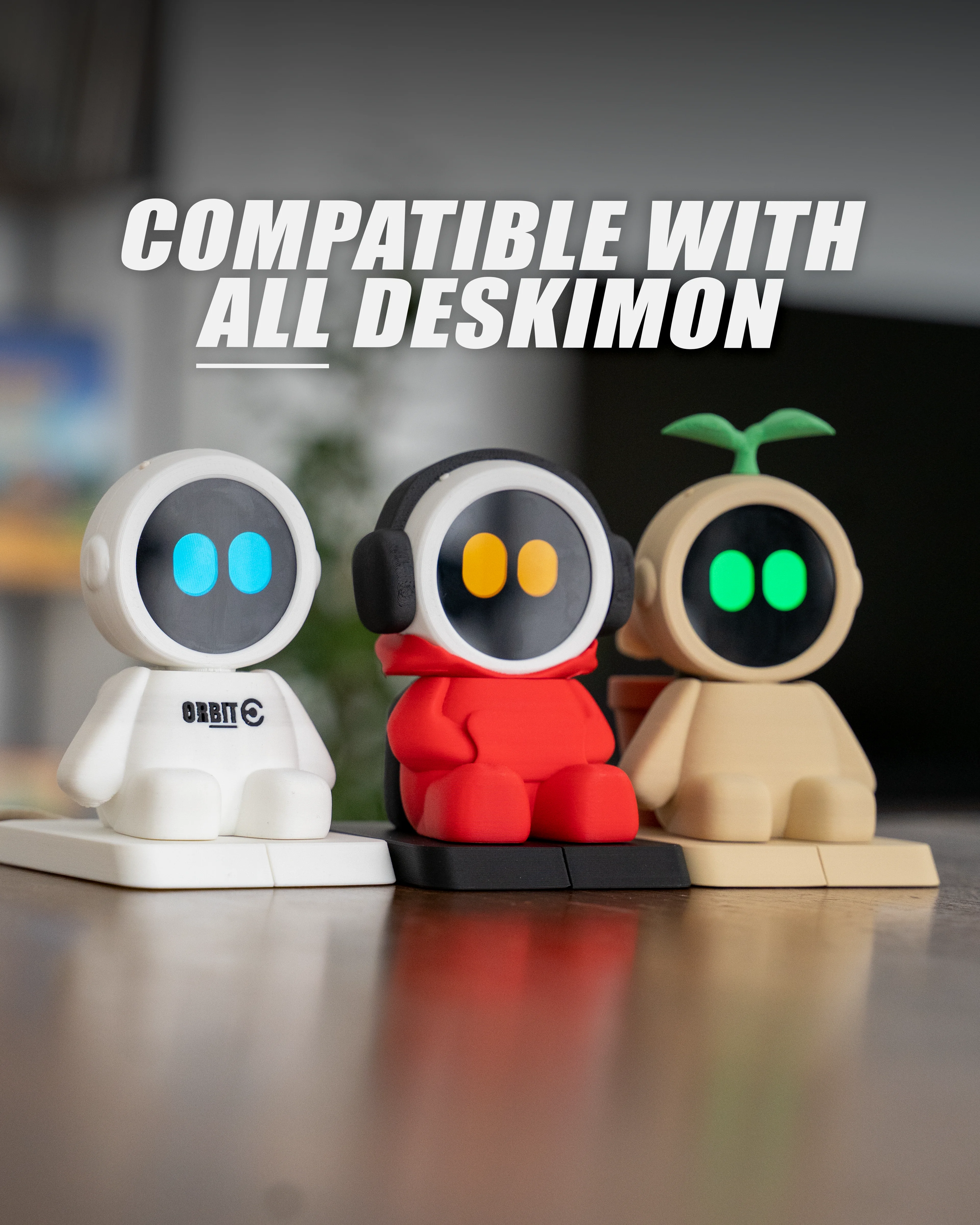 Deskimon - Charging Dock 3d model