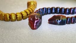 Mini Baby Snake - only 80mm long !!! 3d model