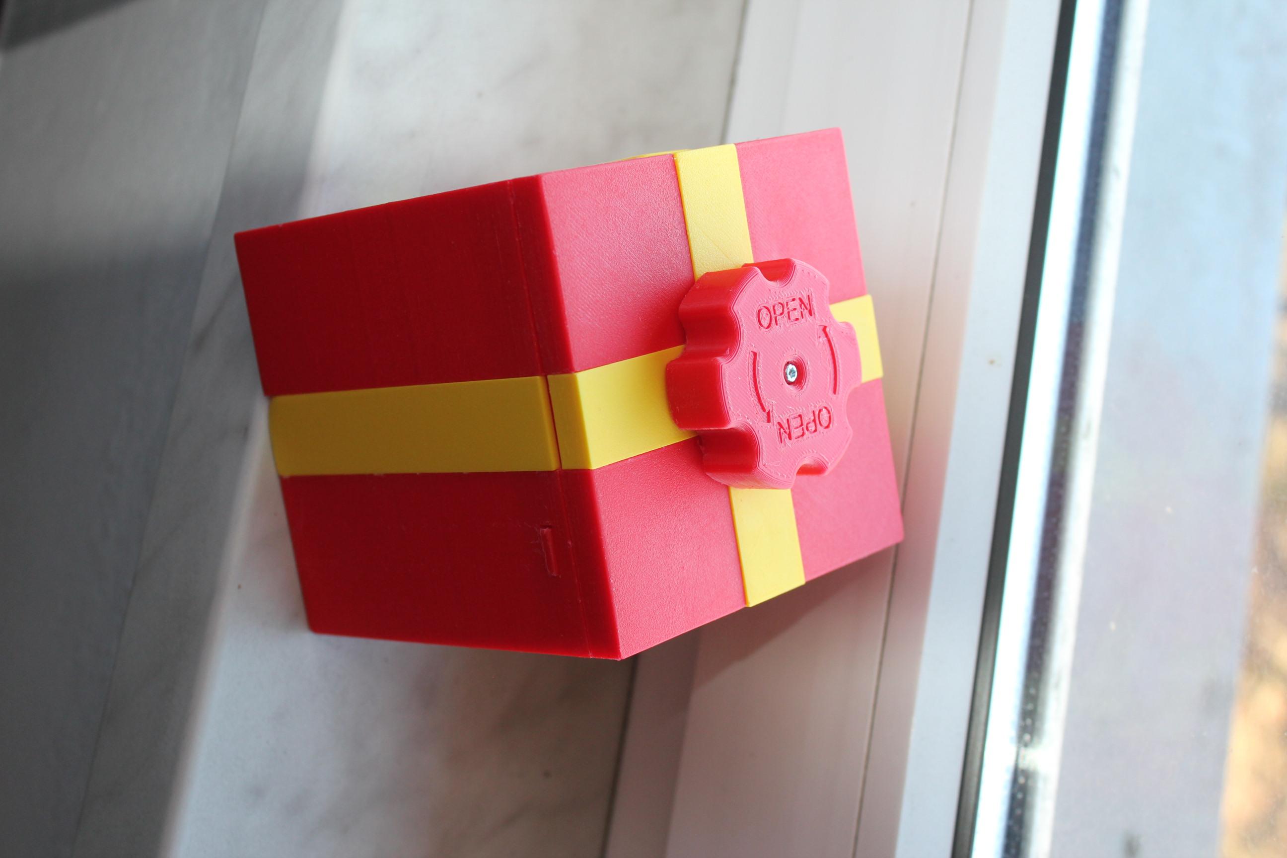 Christmas box 2 3d model