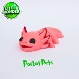 Mini Axolotl 3d model