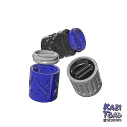 Small screw-top containers 3d model