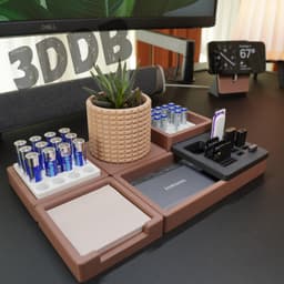 Battery Inserts - MagSquares 3d model