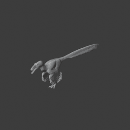Deinonychus 3d model