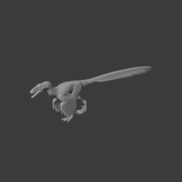 Deinonychus 3d model