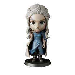 Daenerys Targaryen Game of Thrones - Free S STL | Full 13-Character Bundle on Profile 3d model
