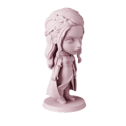 Daenerys Targaryen Game of Thrones - Free S STL | Full 13-Character Bundle on Profile 3d model