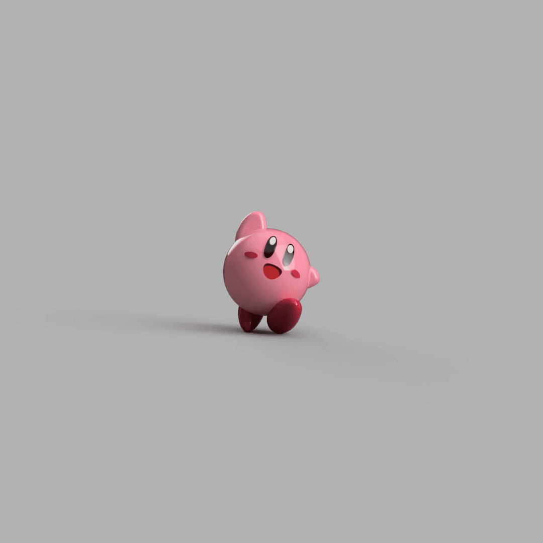 Kirby 3d model