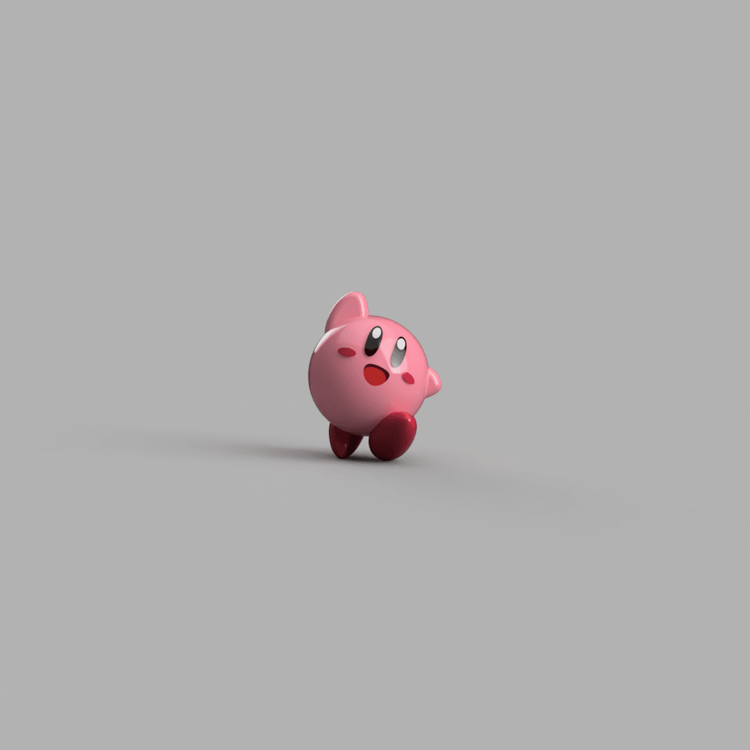 Kirby 3d model
