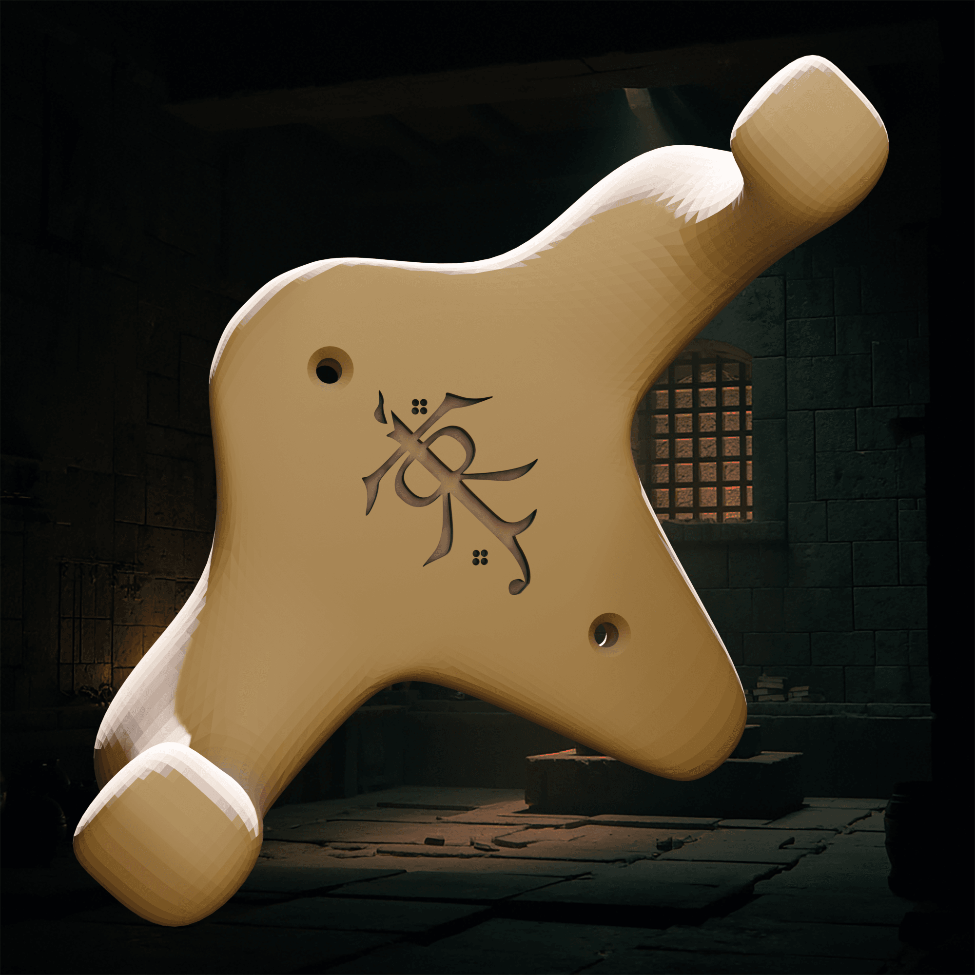 Tolkien inspired Sword Hanger 3d model