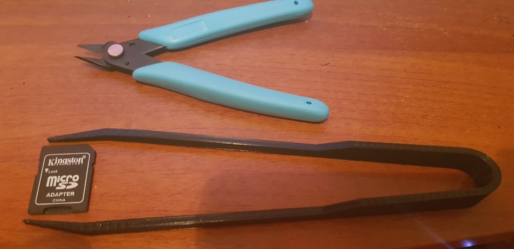 Longer tweezers 3d model