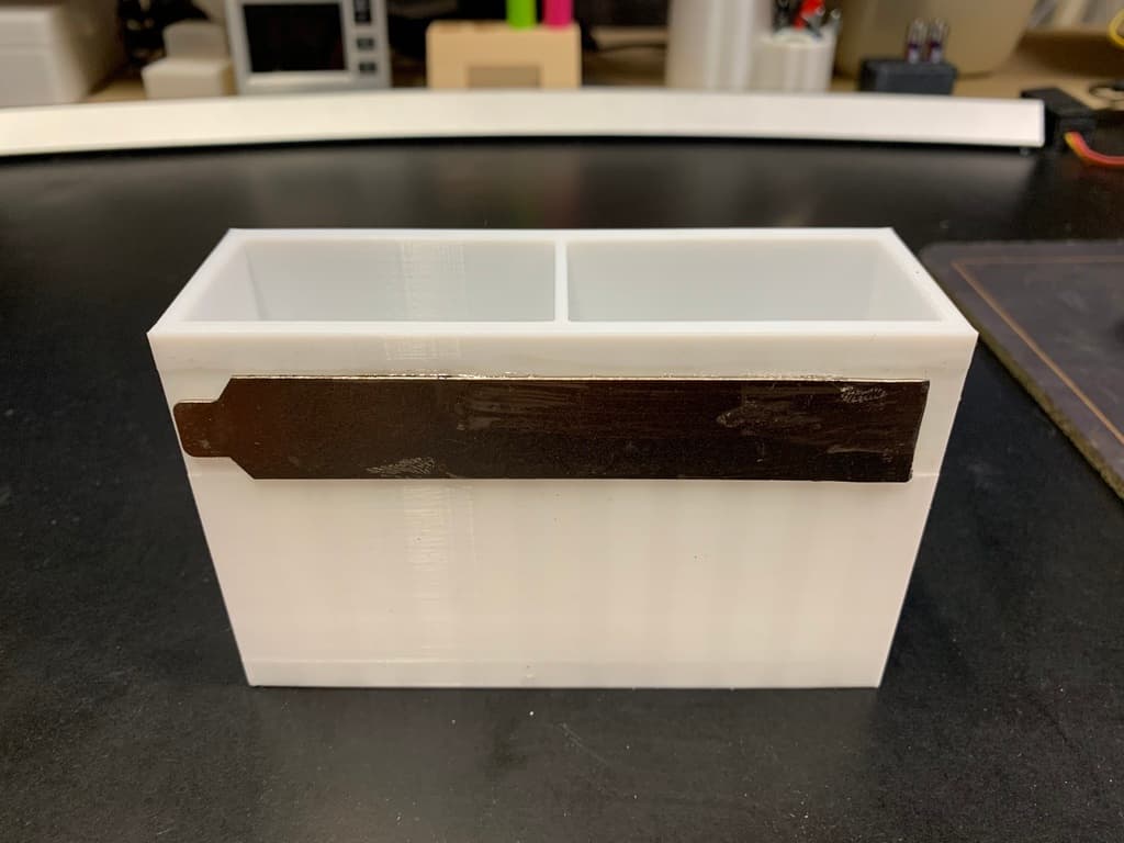 Tool box for magnetic tool strip 3d model