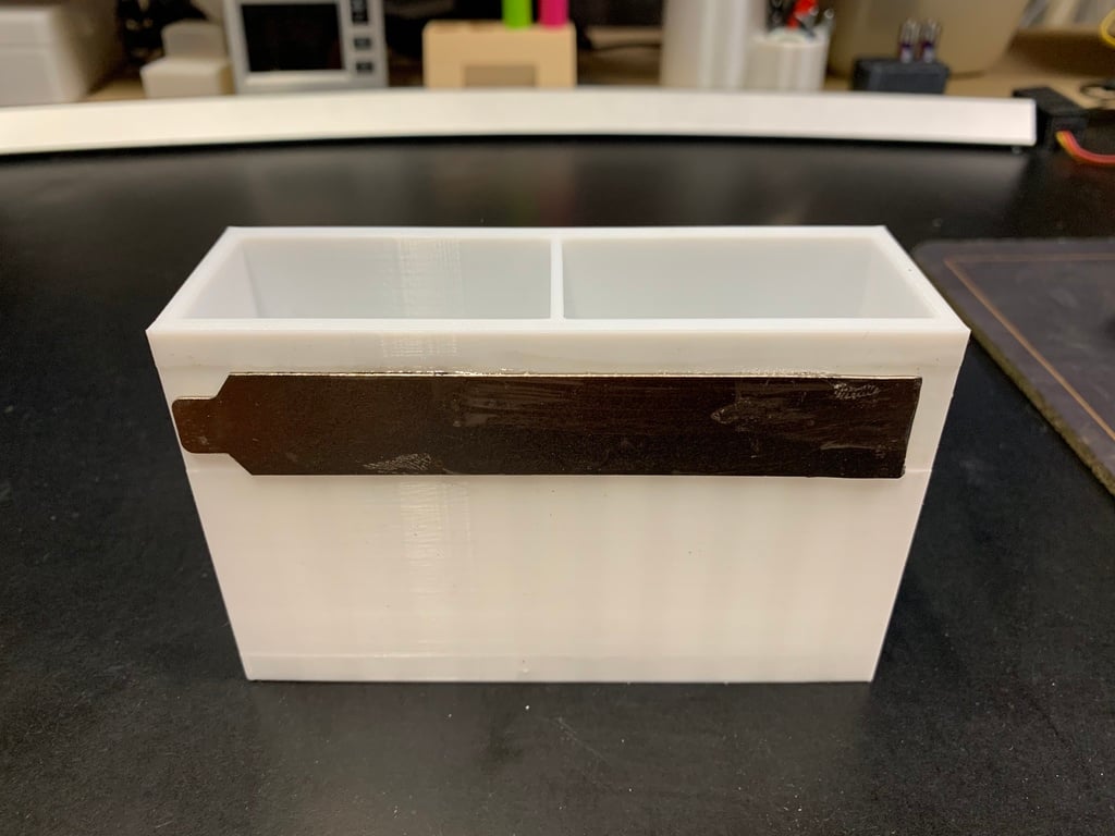 Tool box for magnetic tool strip 3d model