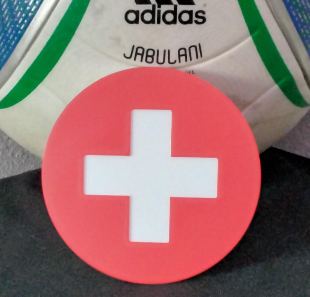 Switzerland national football team coaster or plaque 3d model