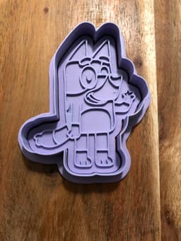 Bluey - Bluey Cookie Cutters and Stamps 3d model