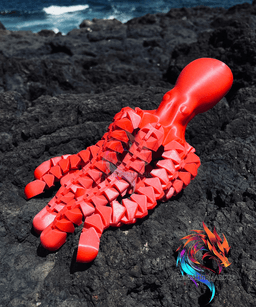 Flexi Octopus / no supports / 3mf included 3d model