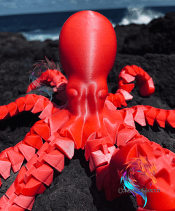 Flexi Octopus / no supports / 3mf included 3d model